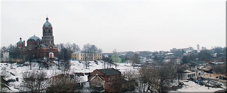 Вид на город со стороны р. Клязьма